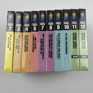 Vintage Anthony Robbins PERSONAL POWER Program Power Talk Tape Missing 1&6